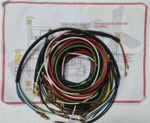 elektroinstalace Simson Skutr 6V