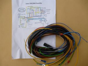 Elektroinstalace - JAWA 350 Panelka (pro dynamo)