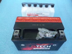 baterie 12V, YTX7A-BS, 6Ah, 90A, bezúdržbová MF AGM 150x87x94, A-TECH