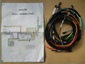 Elektroinstalace Jawa 90 (Cross Roadster,Trail)