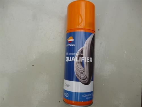 Sprej na řetěz motocyklů REPSOL Qualifier Chain 400 ml
