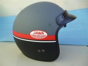 přilba Oxygen Jawa OHC, CASSIDA (šedá matná/červená/černá/bílá)