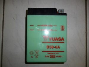 motobaterie YUASA B38-6A (6V 13Ah) 119x83x161