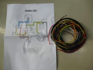 elektroinstalace JAWA 555