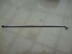 paprsek kola M3,5-138 půlbuben ( Kývačka přední 16") chrom