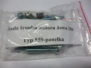 šrouby motoru Jawa 250/559-sada
