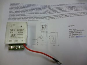 Regulátor 6V 60W (AEV)+pól