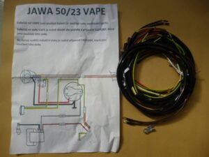 elektroinstalace JAWA 50 typ 23 Mustang VAPE