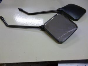 zrcátka hranatá M10x1,25 P ( Jawa, UNI ) sada 2ks