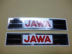 Nálepky 160x30mm  JAWA-BABETTA 207 (sada 2ks)