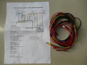 elektroinstalace JAWA 50/20,21 20W+JAWA 50/05 bez tlumivky