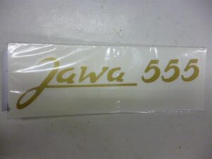 nálepka JAWA  555 old 1ks