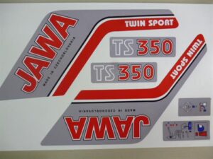 Nálepka Jawa TS 350