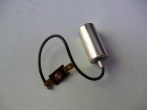 kondenzátor - kabel + konektor ( Jawa,ČZ - 140mm )