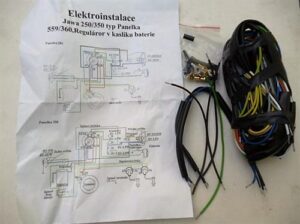 elektroinstalace ( Panelka 250,350 ) neorig.