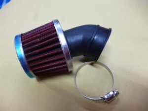 Vzduchový filtr ocel. úhlový - otvor 34-36 / 45°
