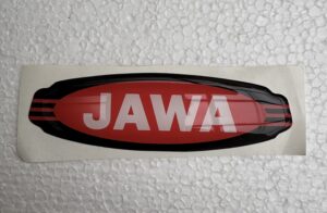 nálepka Californian ( Jawa ) zalitá 125x38